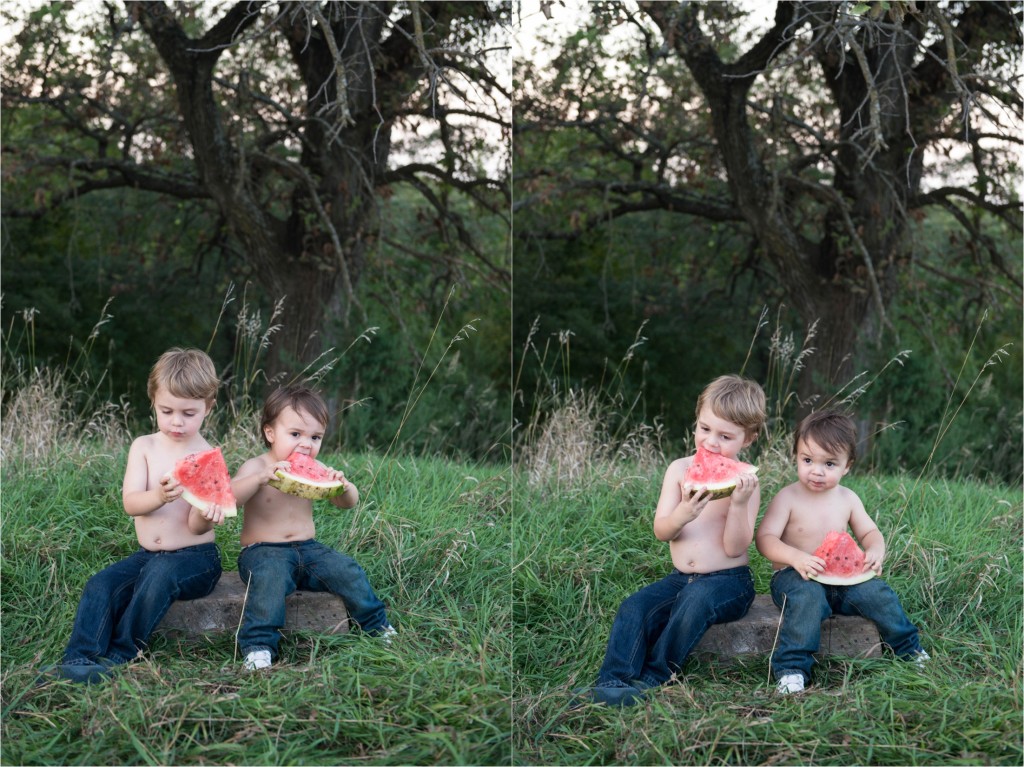 Nebraska Family Photographer Watermelon_0321